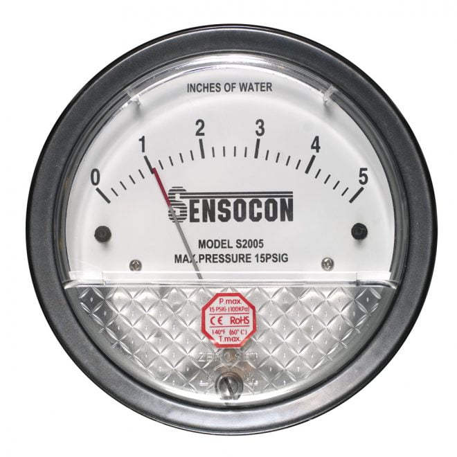Sensocon S2005 Differential Pressure Gauge