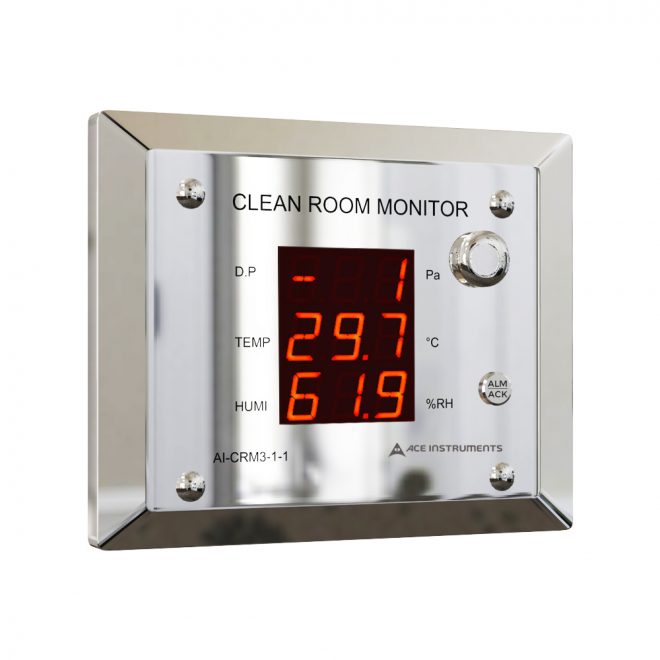 Ace AI-CRM 3-1-1 Pharma Clean Room Monitor