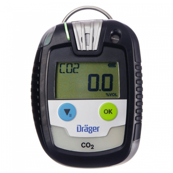 Drager Pac 8000 Portable CO₂ Gas Detector