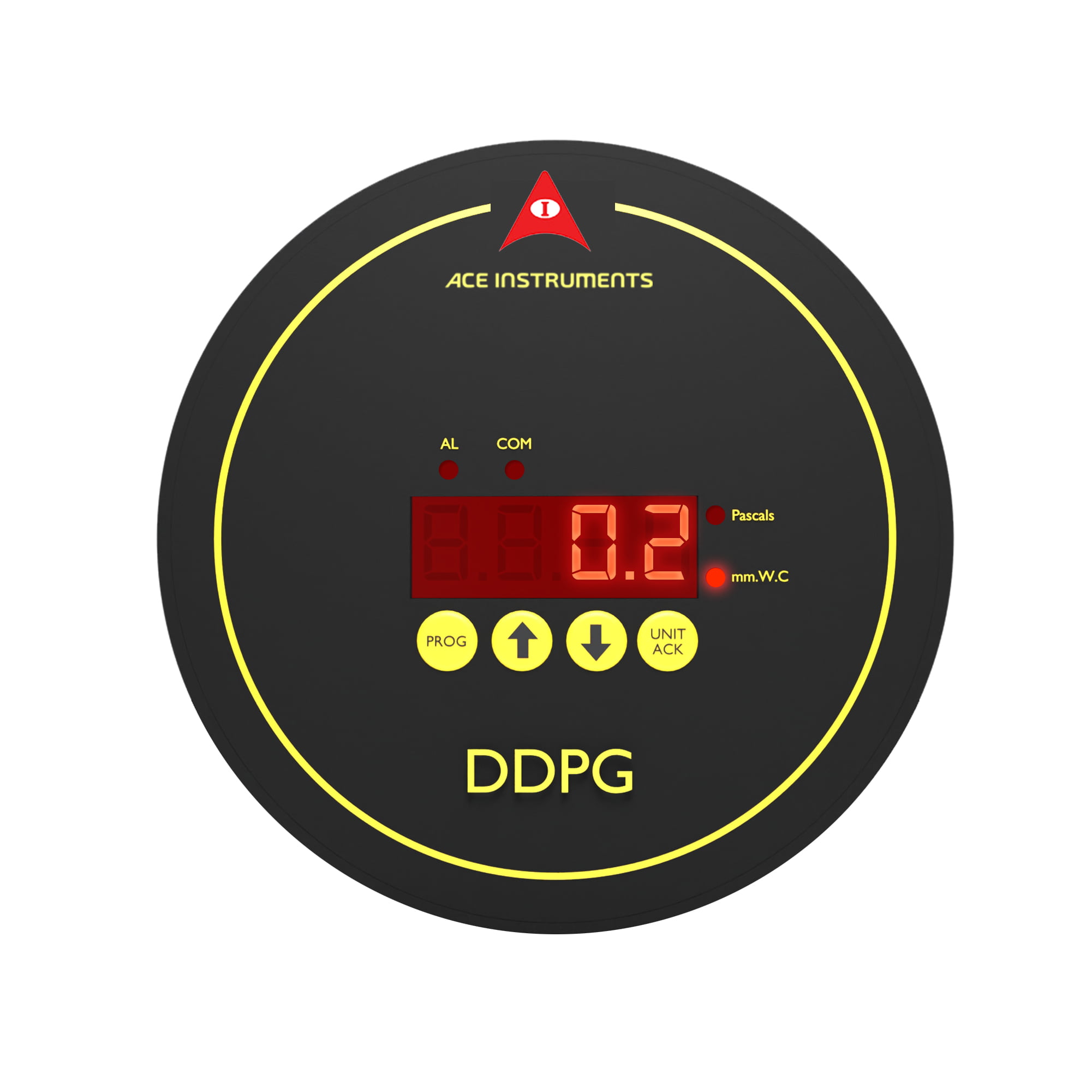 Digital differential pressure gauge