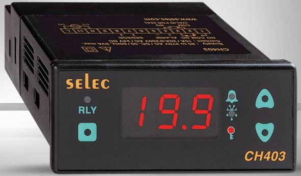 Selec CH-403-1 Temperature Chiller Controller
