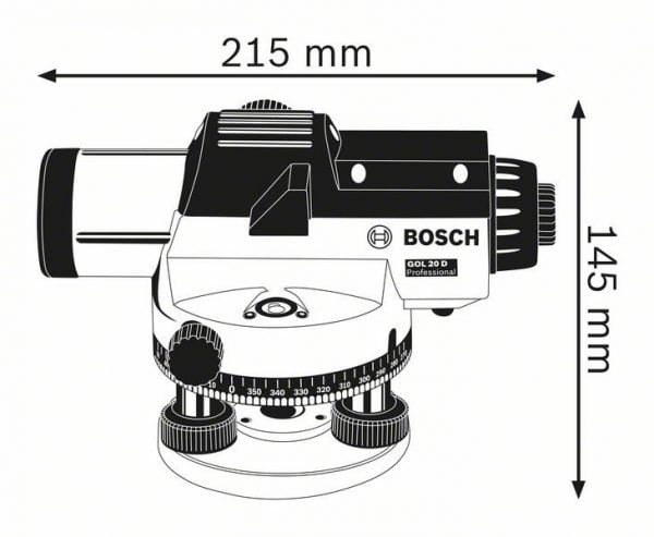 Bosch GOL 26 D Professional Level 1