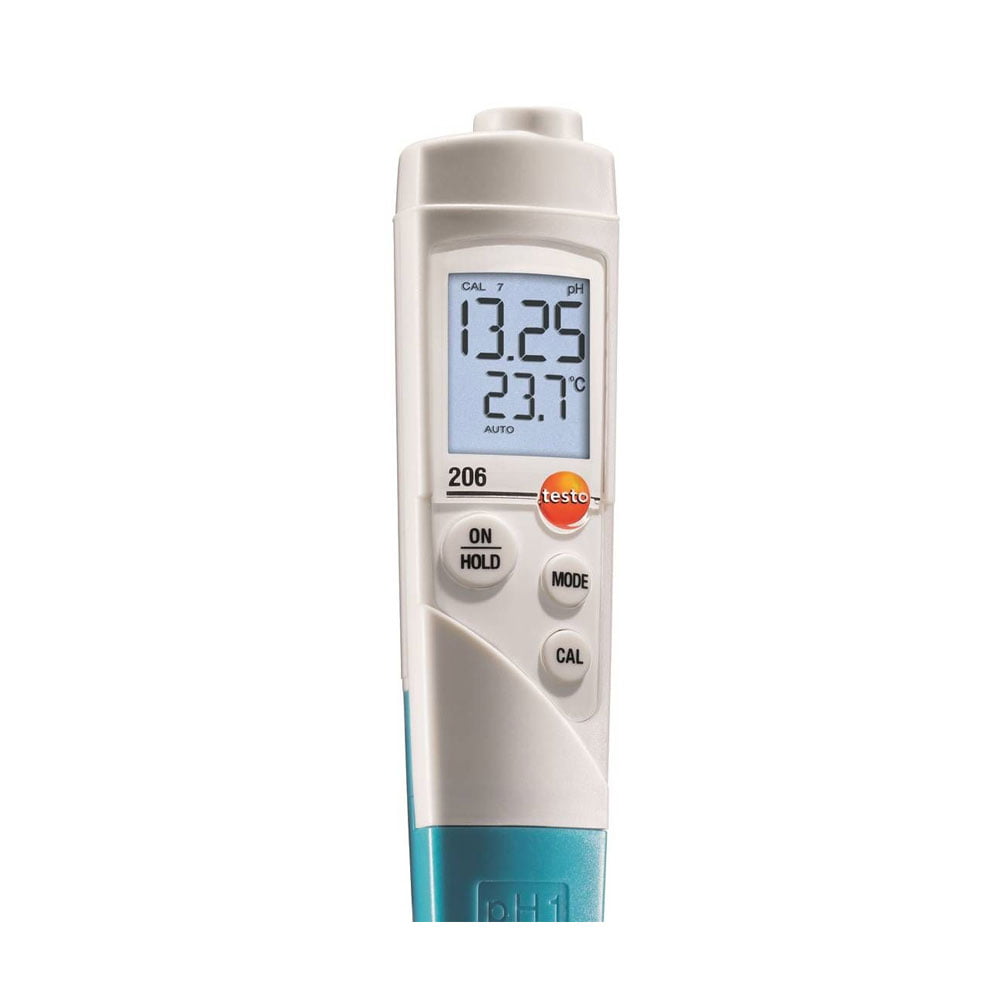 Testo 206 pH1 Digital Temperature and pH Meter
