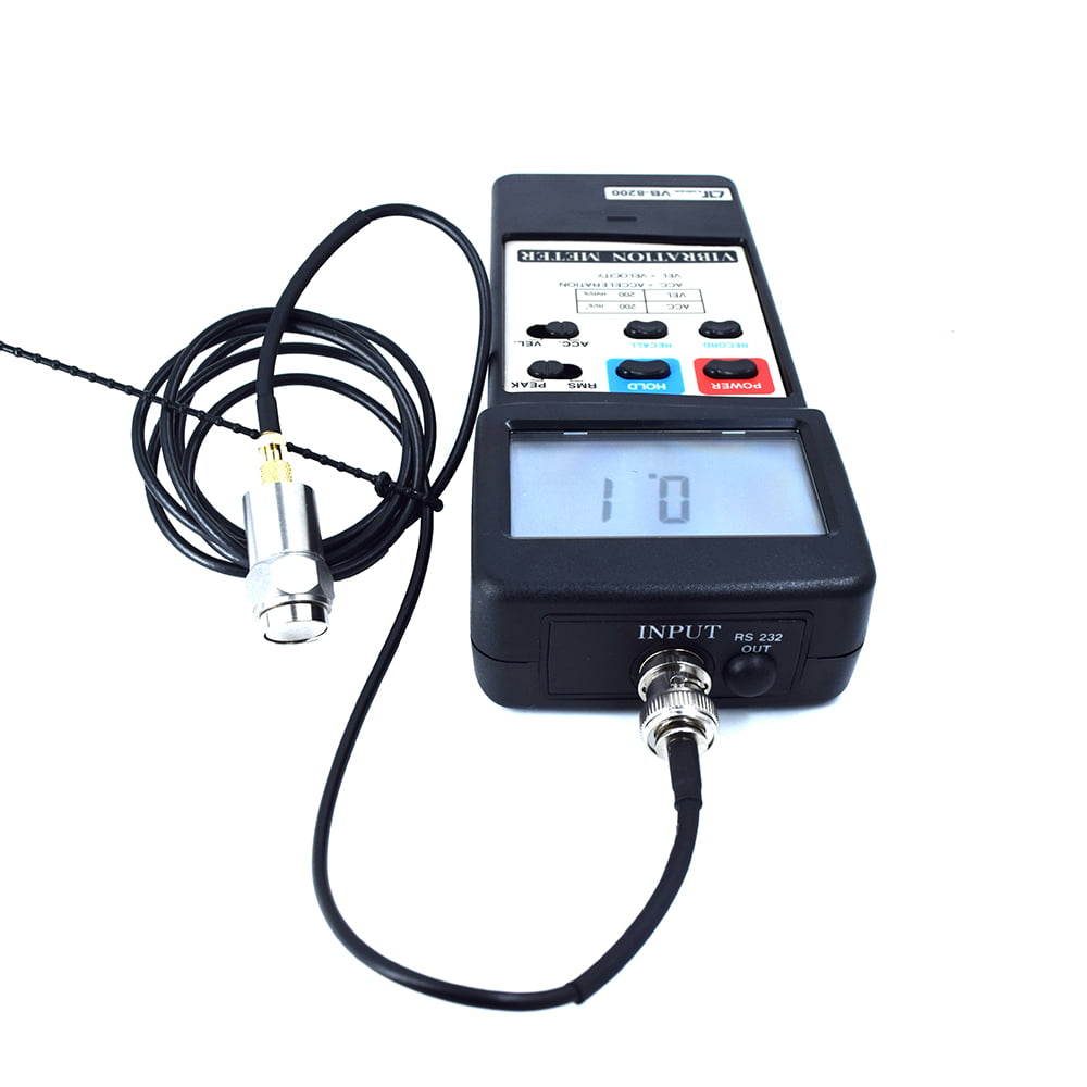 vibration meter with built-in datalogger