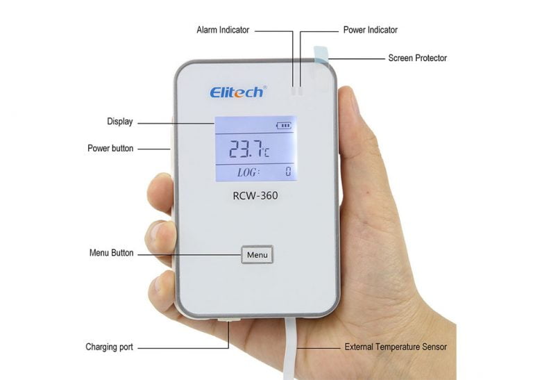 Elitech RCW-360 WIFI Network Intelligent Remote Temperature And Humidity Data Logger 2