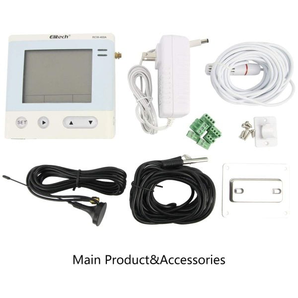 Elitech RCW-400A Wireless Temperature and Humidity Data Logger Remote Monitor 4