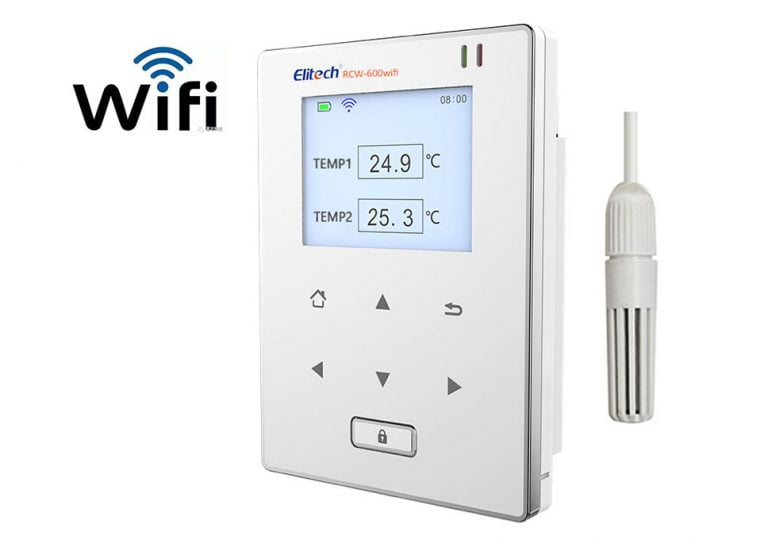 Elitech RCW-600 Wifi Temperature Data Logger Remote Wireless Temperature Sensors