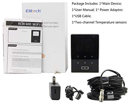 Elitech RCW-600 Wifi Temperature Data Logger Remote Wireless Temperature Sensors 2