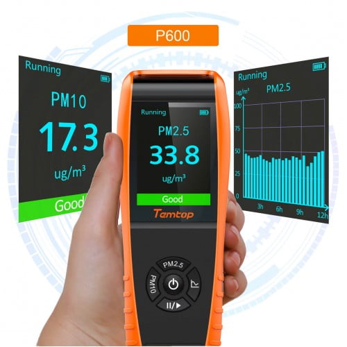 Temtop P600 Air Quality Laser Particle Detector