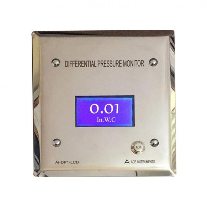Ace AI-DP1-LCD Differential Pressure Indicator Transmitter