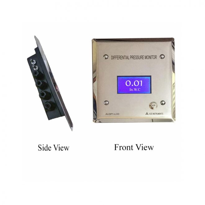 DP1 LCD Differential Pressure Indicator Transmitter