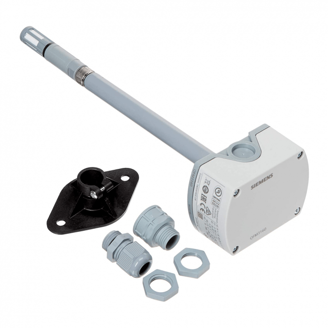 Siemens QFM 3160 Temperature and Humidity Duct Sensor