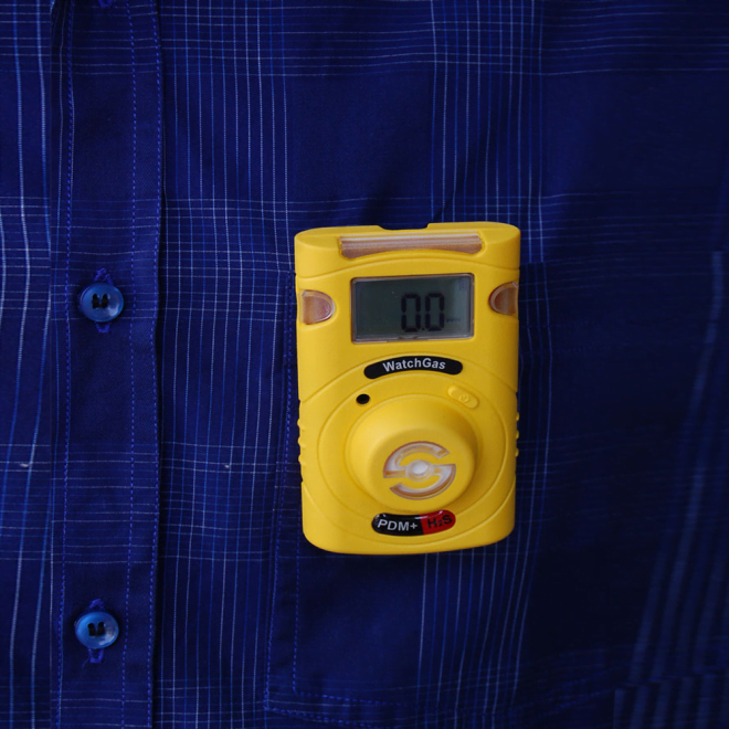 WatchGas PDM+ Sustainable H2S Single-Gas Detector