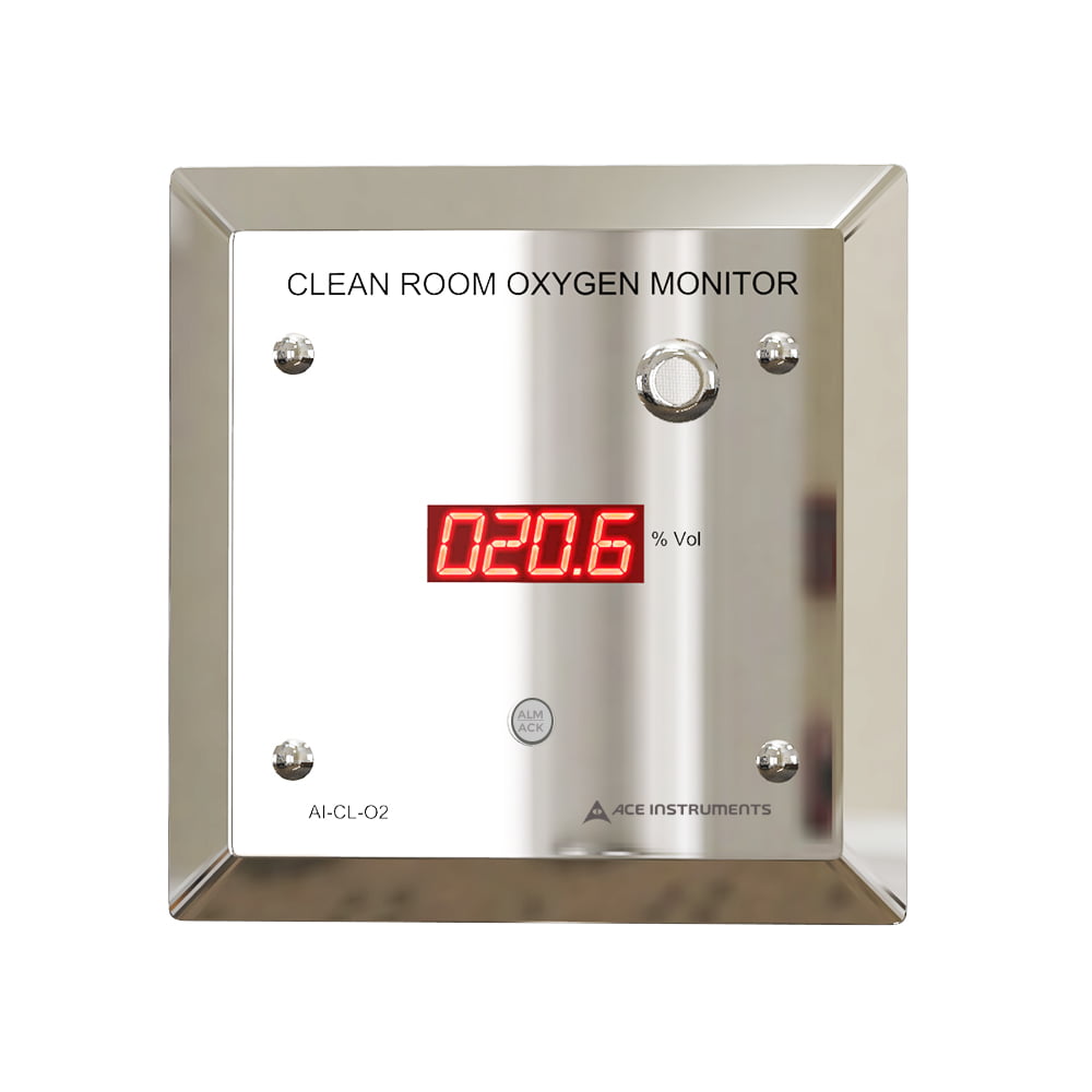 Ace AI-CL-O2 Clean Room Oxygen Monitor