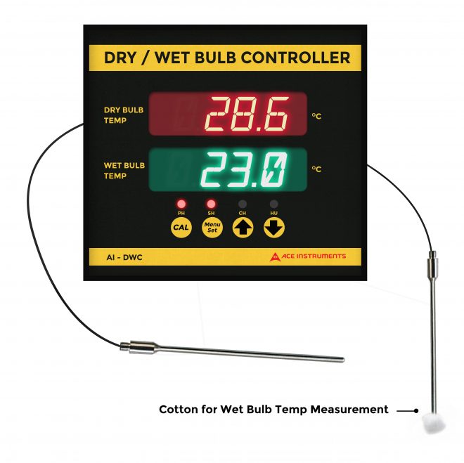 Ace AI-DWC Dry and Wet Bulb Controller