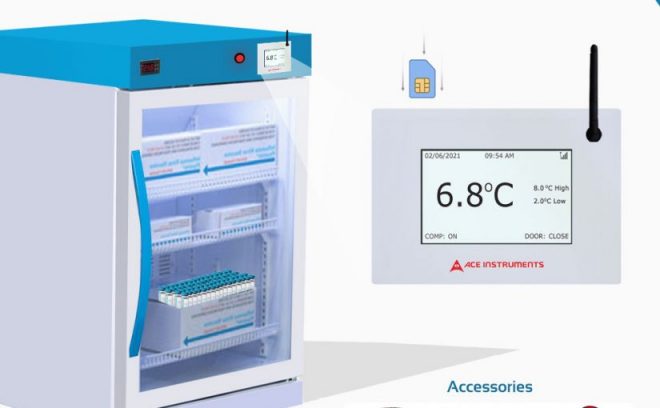 Vaccine Storage Refrigerator Temp Monitor