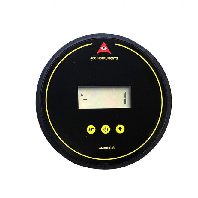 Ace AI-DDPG-B Digital Differential Pressure Gauge with battery operated
