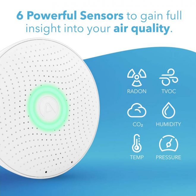 Airthings Radon and Smart IAQ Monitor
