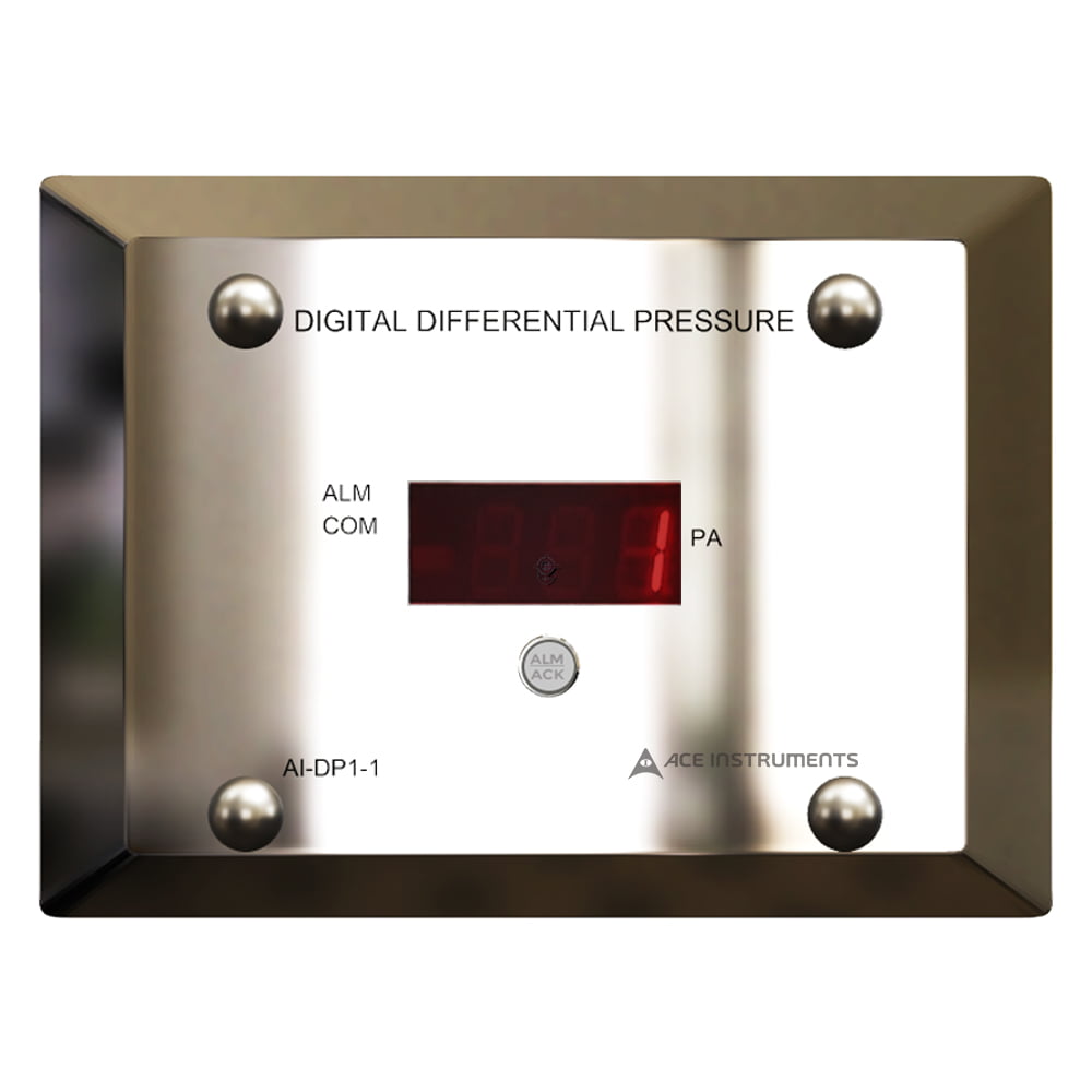 isolation room pressure monitor