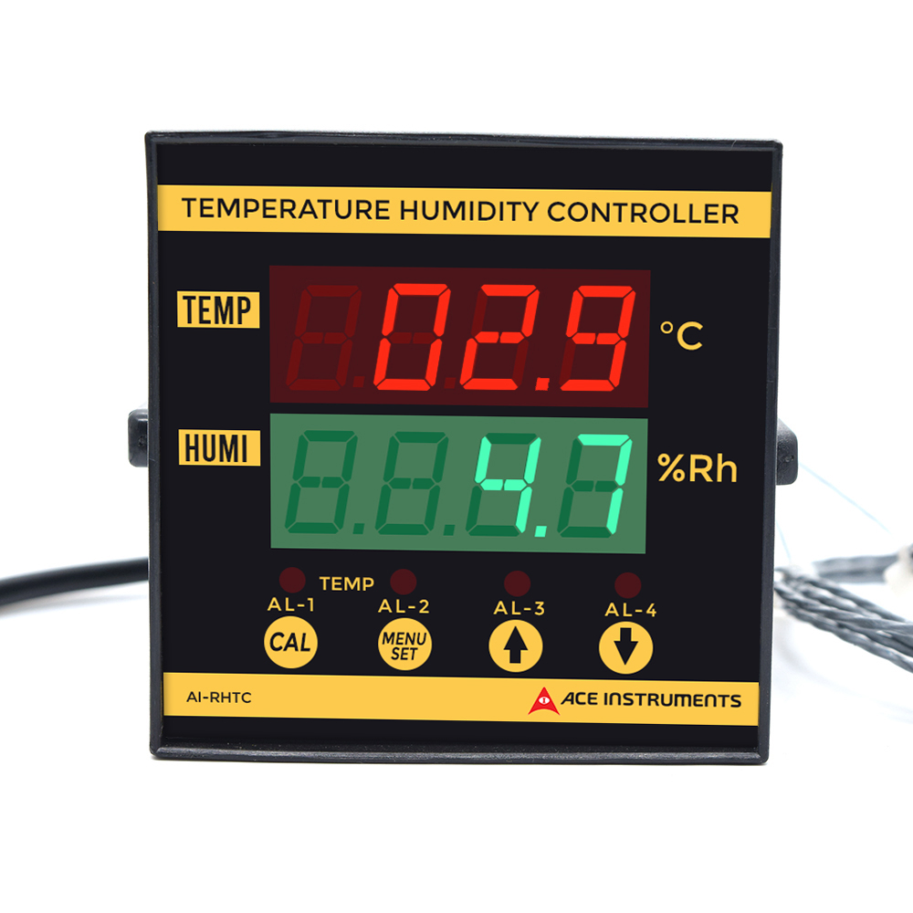 Panel Mounting Digital Temperature Humidity Controller