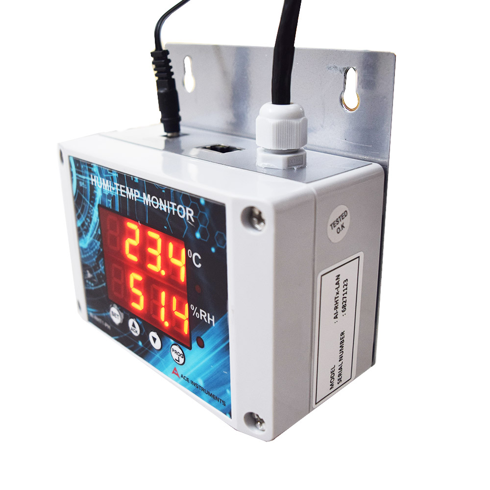 Network Based Temperature and Humidity Alarm Monitor