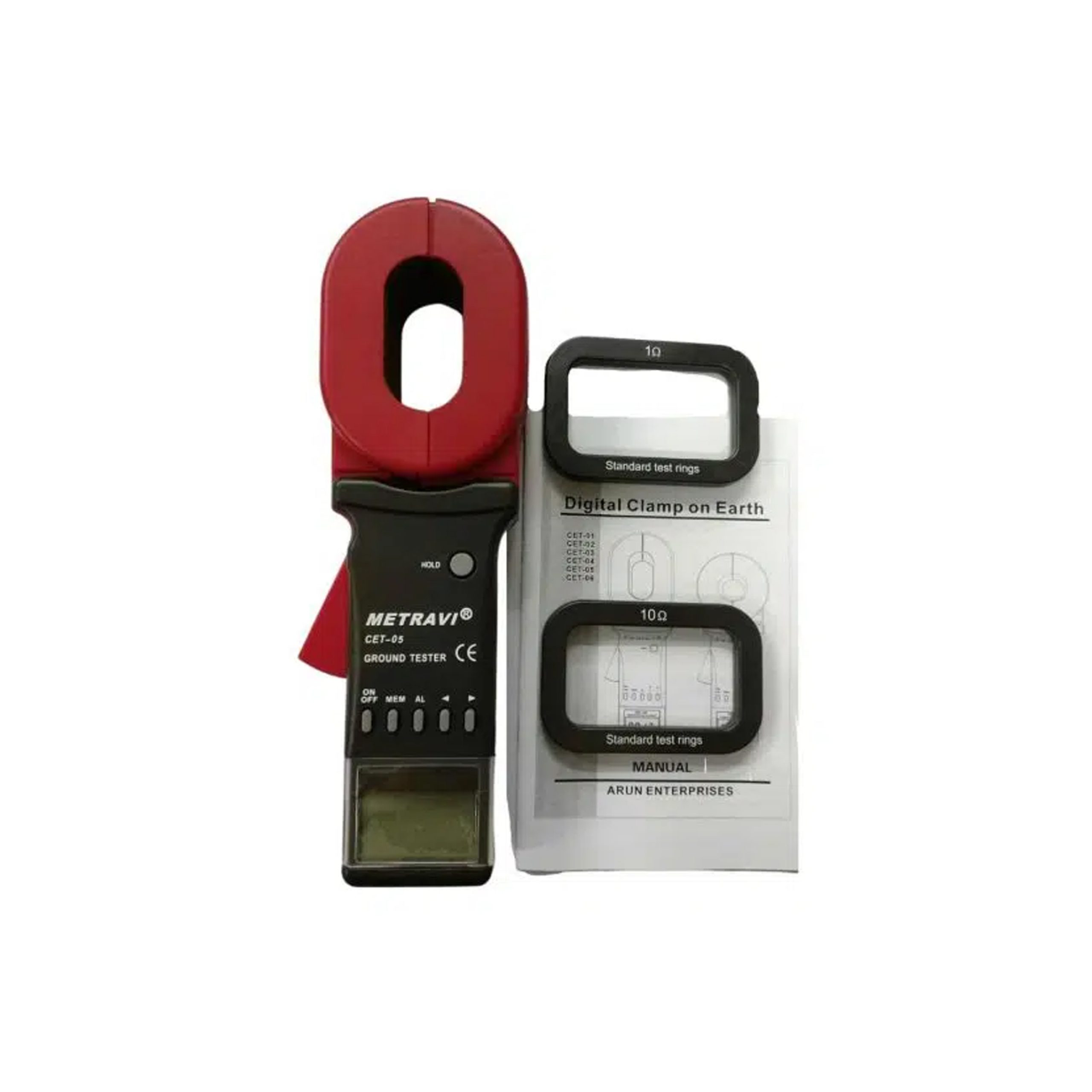 Clamp on ground Tester