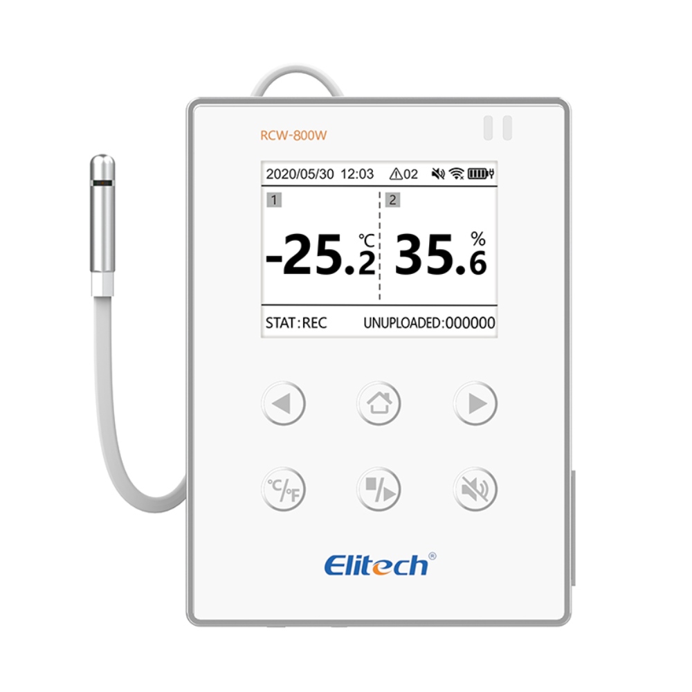Elitech RCW-800W Real Time Temperature and Humidity Datalogger